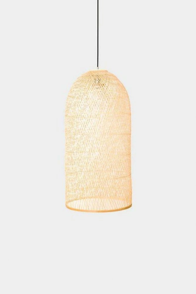 Ay Illuminate Hanglamp Cap Large Bamboe ø48cm 1 Ay Illuminate Hanglamp Cap Large Bamboe ø48cm