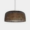 Ay Illuminate Hanglamp Doppio Grid Dark Bamboe ø80cm