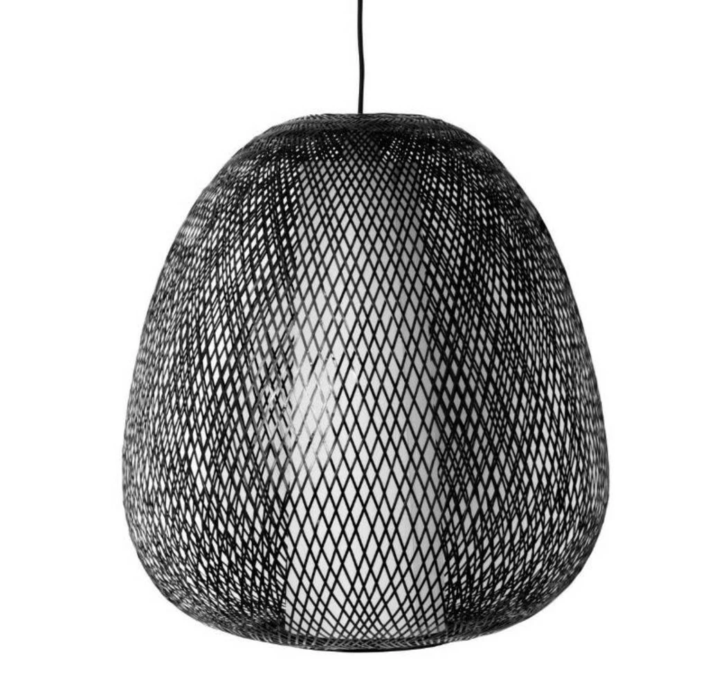 Ay Illuminate Hanglamp Twiggy Egg Bruin Bamboe ø60cm 1 Ay Illuminate Hanglamp Twiggy Egg Bruin Bamboe ø60cm