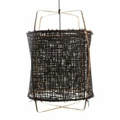 Ay Illuminate Hanglamp Z1 Bamboe Zwart Karton ø67x100cm