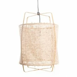 Ay Illuminate Hanglamp Z2 Blond Bamboe Naturel Karton ø67x100cm