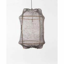 Ay Illuminate Hanglamp Z2 Blond Sisal Net Grijs ø67x100cm