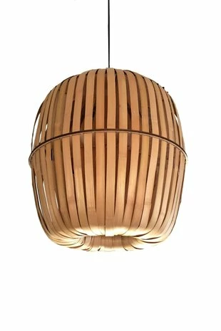 Ay Illuminate Kiwi Hanglamp Bamboe - Medium 2 Ay Illuminate Kiwi Hanglamp Bamboe - Medium - Afbeelding 2