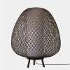 Ay Illuminate Vloerlamp Twiggy Egg Bruin Bamboe ø60cm
