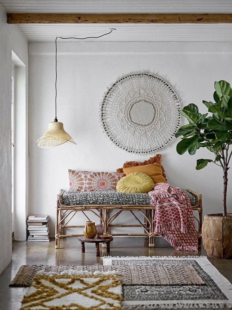 Bloomingville Hanglamp Bamboe - Naturel 2 Bloomingville Hanglamp Bamboe - Naturel - Afbeelding 2