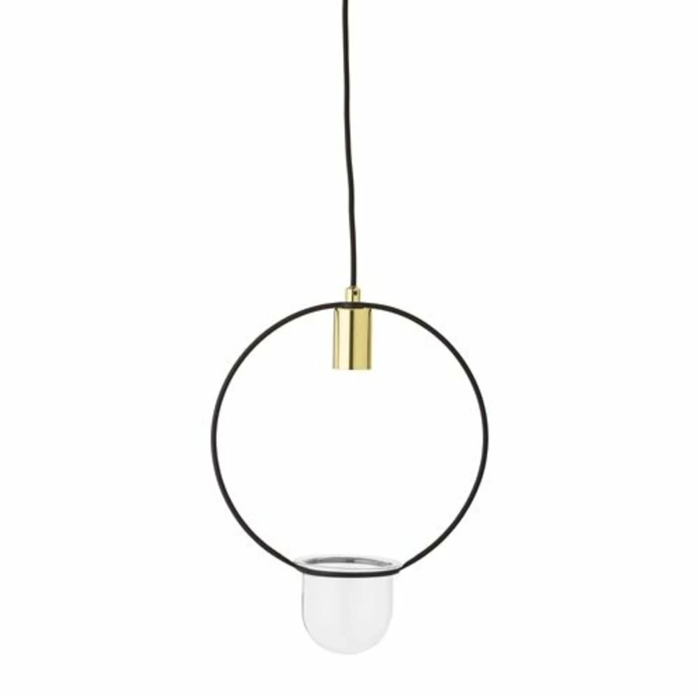 Bloomingville Hanglamp Gold Finish Glas 3 Bloomingville Hanglamp Gold Finish Glas - Afbeelding 3