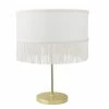Bloomingville Tafellamp Goud Metaal Met Polyester Kap