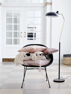 Bloomingville Vloerlamp Zwart Metaal Met Gold Finish -verlichting Soldes Boutique bloomingville vloerlamp zwart metaal met gold fini 3