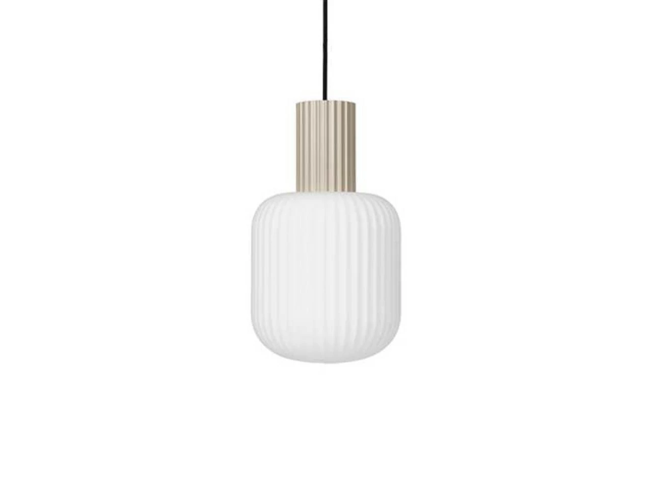 Broste Copenhagen Lolly Hanglamp Zand - Ø20XH34cm 1 Broste Copenhagen Lolly Hanglamp Zand - Ø20XH34cm