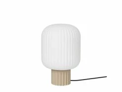 Broste Copenhagen Lolly Tafellamp Zand - Ø20XH30cm