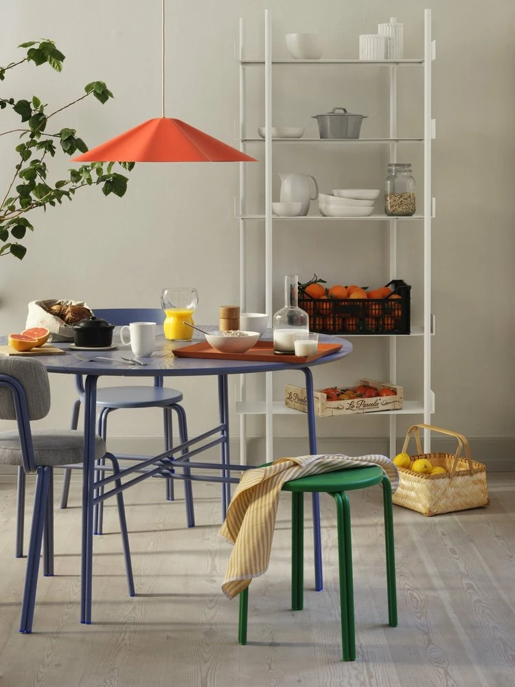 Broste Copenhagen Skirt Hanglamp Rood Ø60cm - 60080009 4 Broste Copenhagen Skirt Hanglamp Rood Ø60cm - 60080009 - Afbeelding 4