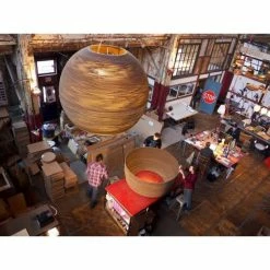 Graypants Arcturus Hanglamp Bruin Karton Ø163x163cm -verlichting Soldes Boutique graypants arcturus hanglamp bruin karton 163x163cm 3