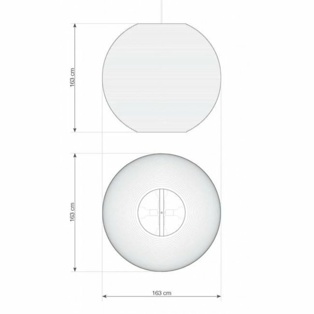 Graypants Arcturus Hanglamp Wit Karton Ø163x163cm 4 Graypants Arcturus Hanglamp Wit Karton Ø163x163cm - Afbeelding 4