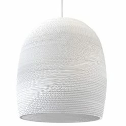 Graypants Bell16 Hanglamp Wit Karton Ø38x40cm -verlichting Soldes Boutique graypants bell16 hanglamp wit karton 38x40cm 1