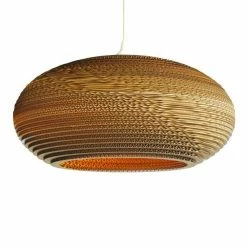 Graypants Disc20 Hanglamp Bruin Karton Ø50x23cm