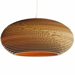 Graypants Disc24 Hanglamp Bruin Karton Ø61x26cm