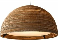 Graypants Dome36 Hanglamp Bruin Karton Ø92x50cm
