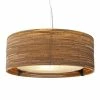Graypants Drum24 Hanglamp Bruin Karton Ø61x24cm