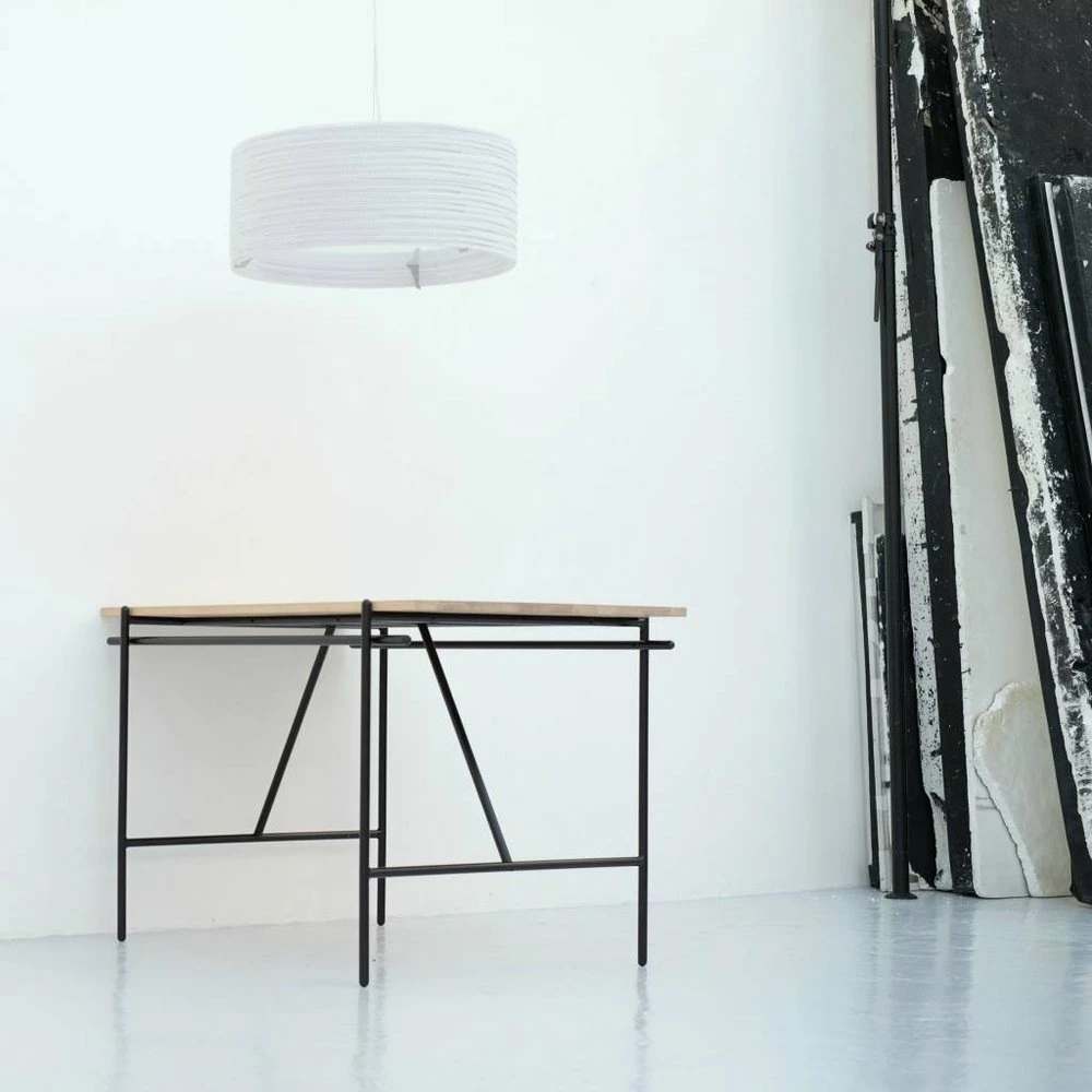 Graypants Drum36 Hanglamp Wit Karton Ø92x35cm 2 Graypants Drum36 Hanglamp Wit Karton Ø92x35cm - Afbeelding 2