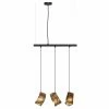 Graypants Moa Linear3 Hanglamp Bruin Ø15x54cm