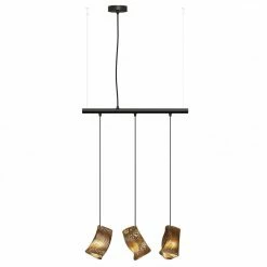 Graypants Moa Linear3 Hanglamp Bruin Ø15x54cm