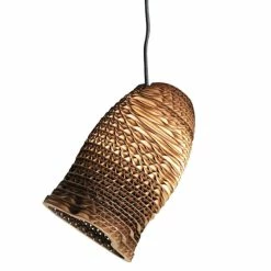 Graypants Moa Single Hanglamp Bruin Ø10x15cm -verlichting Soldes Boutique graypants moa single hanglamp bruin 10x15cm 1