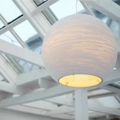 Graypants Sun48 Hanglamp Wit Karton Ø128x108cm -verlichting Soldes Boutique graypants sun48 hanglamp wit karton 128x108cm 1