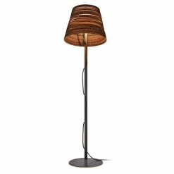 Graypants Tilt Vloerlamp Bruin Karton Ø46x35x170cm