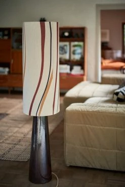 HKliving Cilinder Lampenkap Swirl XL - VLK2037 -verlichting Soldes Boutique hkliving cilinder lampenkap swirl xl vlk2037 4