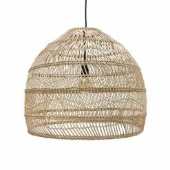 HKliving Hanglamp Riet Naturel 60 Cm