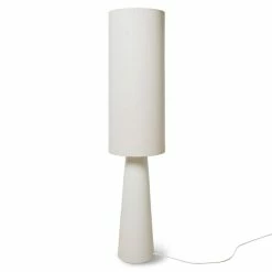 HKliving Keramieken Vloerlamp XL Cream - VOL5107