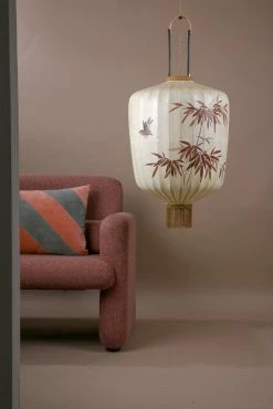 HKliving Lantaarn Lamp L Créme 42x42x92cm -verlichting Soldes Boutique hkliving lantaarn lamp l creme 42x42x92cm 3