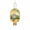 HKliving Traditionele Lantaarn Lamp Met Landschap Painting - Large