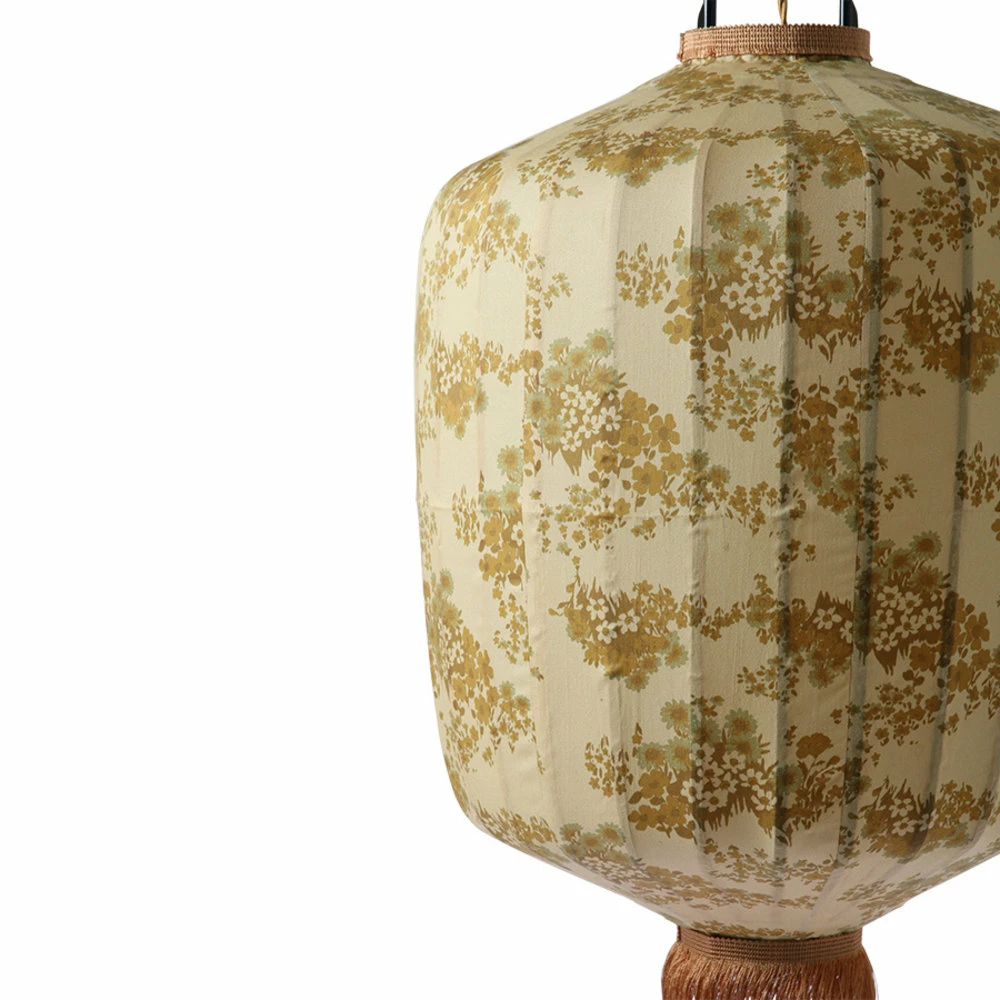 HKliving Traditionele Lantaarn Lamp Met Vintage Print 3 HKliving Traditionele Lantaarn Lamp Met Vintage Print - Afbeelding 3