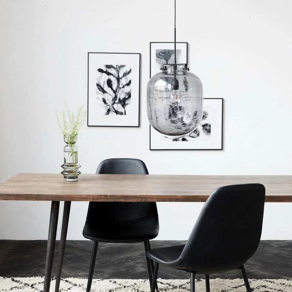 House Doctor Ball Hanglamp Grijs Glas 3 House Doctor Ball Hanglamp Grijs Glas - Afbeelding 3