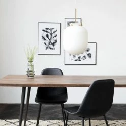 House Doctor Ball Hanglamp Wit Glas -verlichting Soldes Boutique house doctor ball hanglamp wit glas 2