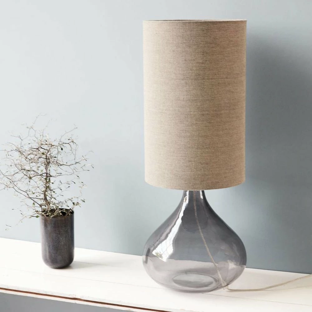 House Doctor Big Lamp Medium Grijs Glas 2 House Doctor Big Lamp Medium Grijs Glas - Afbeelding 2