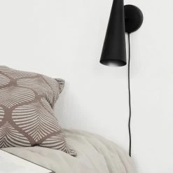 House Doctor Precise Wandlamp - Mat Zwart 7 House Doctor Precise Wandlamp - Mat Zwart -verlichting Soldes Boutique house doctor precise wandlamp mat zwart 3