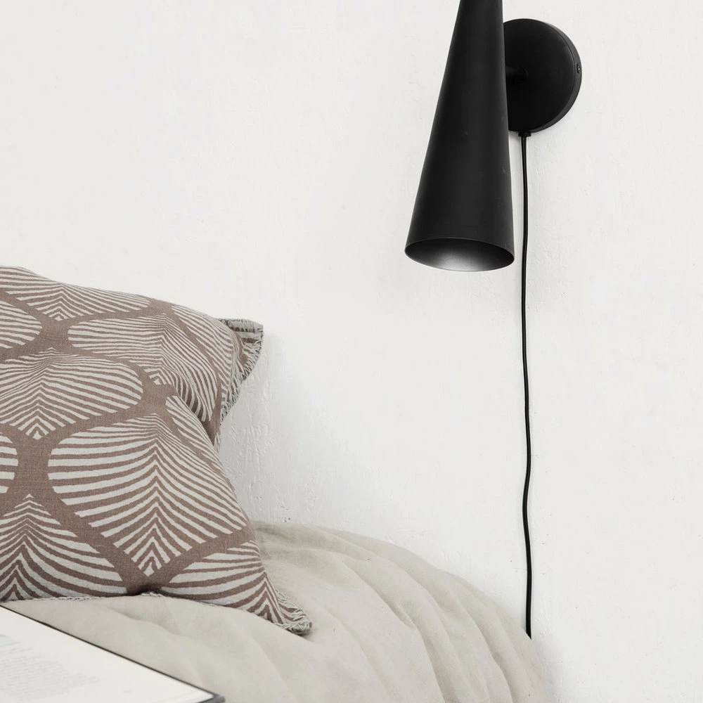 House Doctor Precise Wandlamp - Mat Zwart 4 House Doctor Precise Wandlamp - Mat Zwart - Afbeelding 4