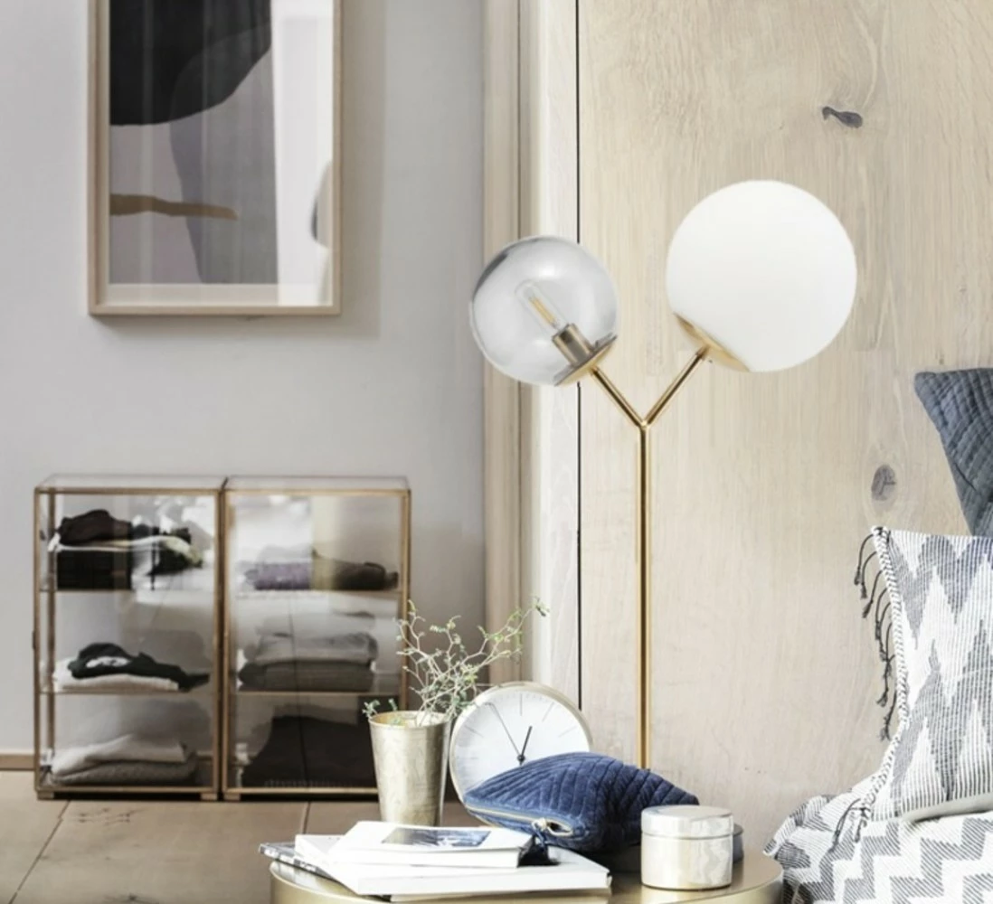 House Doctor Twice Tafellamp Messing 3 House Doctor Twice Tafellamp Messing - Afbeelding 3