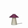 Hubsch Chipper Tafellamp Zand/burgundy - 961615