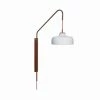 Hubsch Current Wandlamp Rood/bruin - 961617