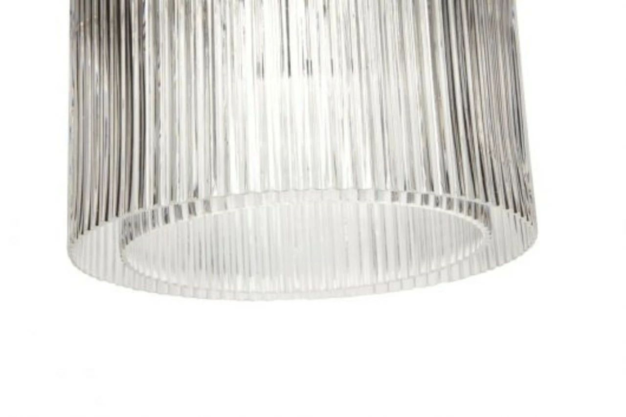Hubsch Hanglamp Glas/metaal - Clear/nickel 4 Hubsch Hanglamp Glas/metaal - Clear/nickel - Afbeelding 4
