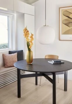 Hubsch Hanglamp Glas - Wit/messing ø42cm -verlichting Soldes Boutique hubsch hanglamp glas wit messing o42cm 5