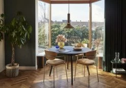 Hubsch Hanglamp Metaal - Bruin -verlichting Soldes Boutique hubsch hanglamp metaal bruin 3