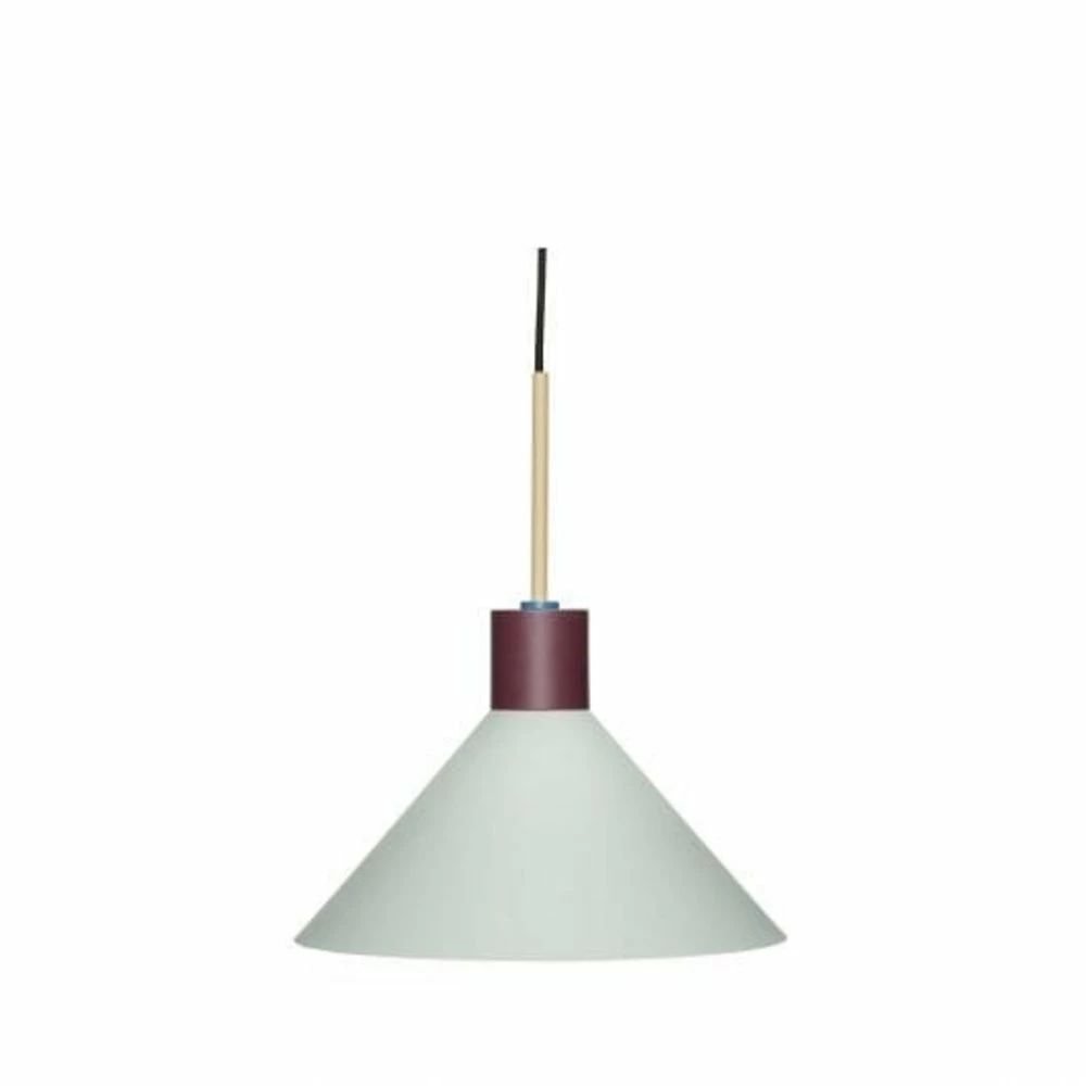 Hubsch Hanglamp Metaal - Zand/blauw/mint/burgundy 1 Hubsch Hanglamp Metaal - Zand/blauw/mint/burgundy
