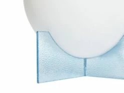 Hubsch Tafellamp Glas - Opal/blauw -verlichting Soldes Boutique hubsch tafellamp glas opal blauw 2