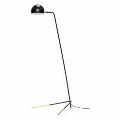 Hubsch Vloerlamp Zwart 62x80xh150cm
