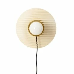 Hubsch Wandlamp Metaal/glas - Messing