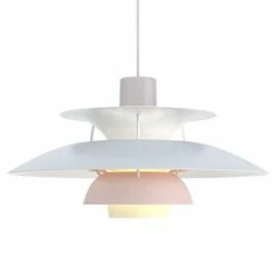 Louis Poulsen PH 5 Hanglamp Oyster Blue Rose - 5741113073 -verlichting Soldes Boutique louis poulsen ph 5 hanglamp oyster blue rose 57411 1